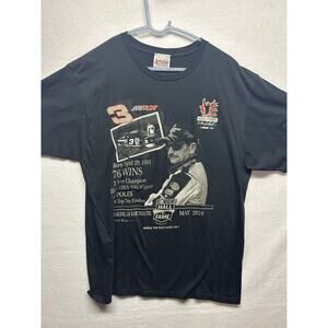 Chase Authentics NASCAR Dale Earnhardt Black Tshirt Size XL